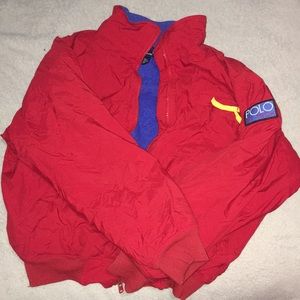 VINTAGE FLEECE POLO RALPH LAUREN!
